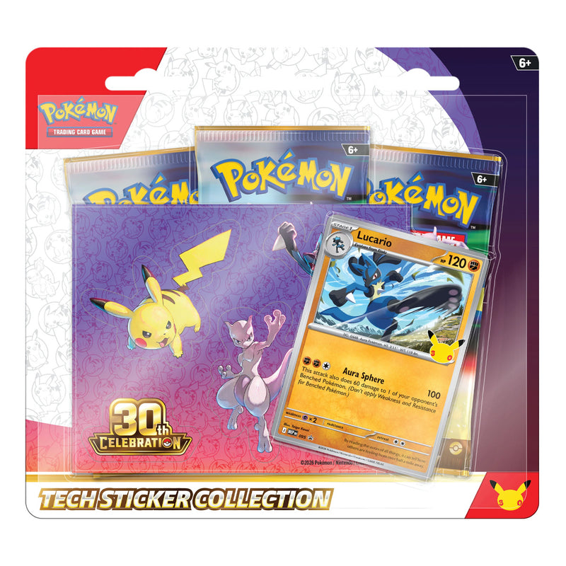 Pokémon TCG: 30th Celebration: Tech Sticker Collection