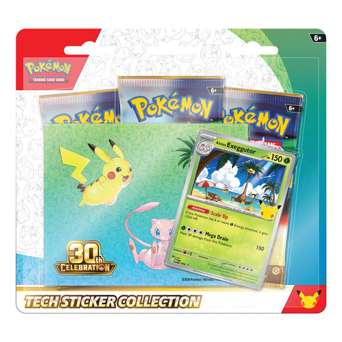 Pokémon TCG: 30th Celebration: Tech Sticker Collection