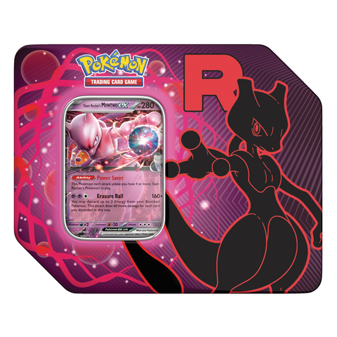 Pokémon TCG: Team Rocket Fall 2025 Tin