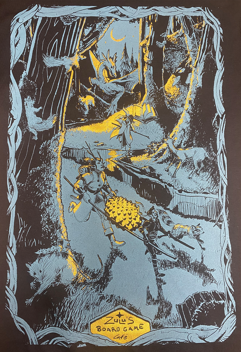 Zulu's T-Shirt: Dragon Egg Heist