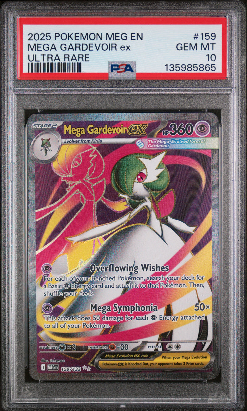 PSA GEM MT 10 Mega Gardevoir ex (159/132) [Mega Evolution: Base Set] - 135985865