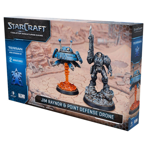 StarCraft The Miniatures Game: Terran: Jim Raynor Hero Expansion Set