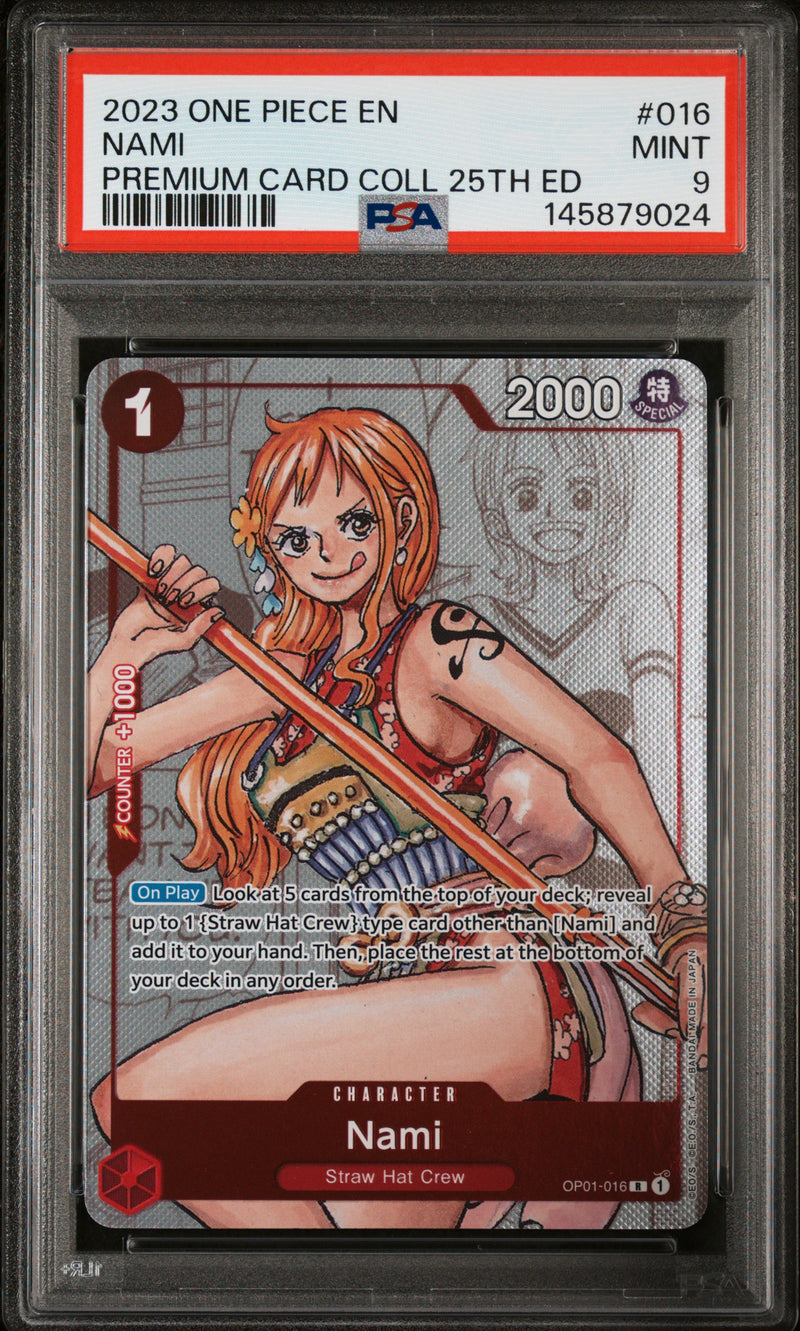 PSA MINT 9 Nami [Premium Collection 25Th Edition] - 145879024