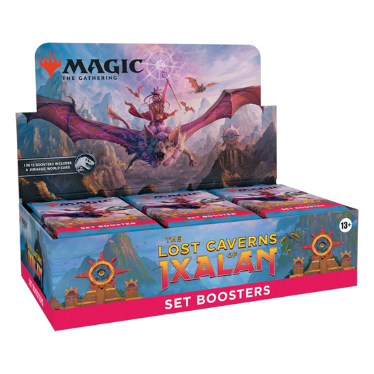 Magic The Gathering: The Lost Caverns of Ixalan: Set Booster Display