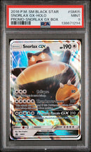 PSA MINT 9 Snorlax Gx-Holo(SM05) [Sm Black Star Promo] - 138671294