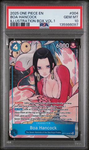 PSA GEM MT 10 Boa Hancock [Promos] - 135986097