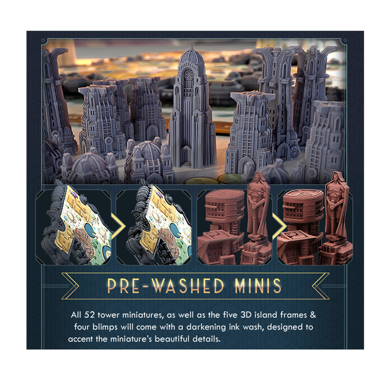 Skyrise: Collector's Wash Edition + Wooden Tokens