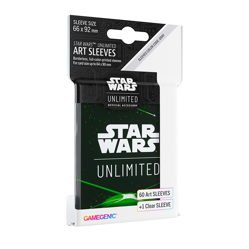 Star Wars Unlimited: Art Sleeves: Space Green