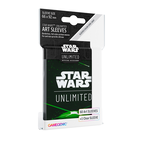 Star Wars Unlimited: Art Sleeves: Space Green