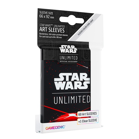Star Wars Unlimited Art Sleeves: Space Red