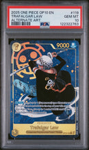 PSA GEM MT 10 Trafalgar Law [Op10-Royal Blood] - 122322763