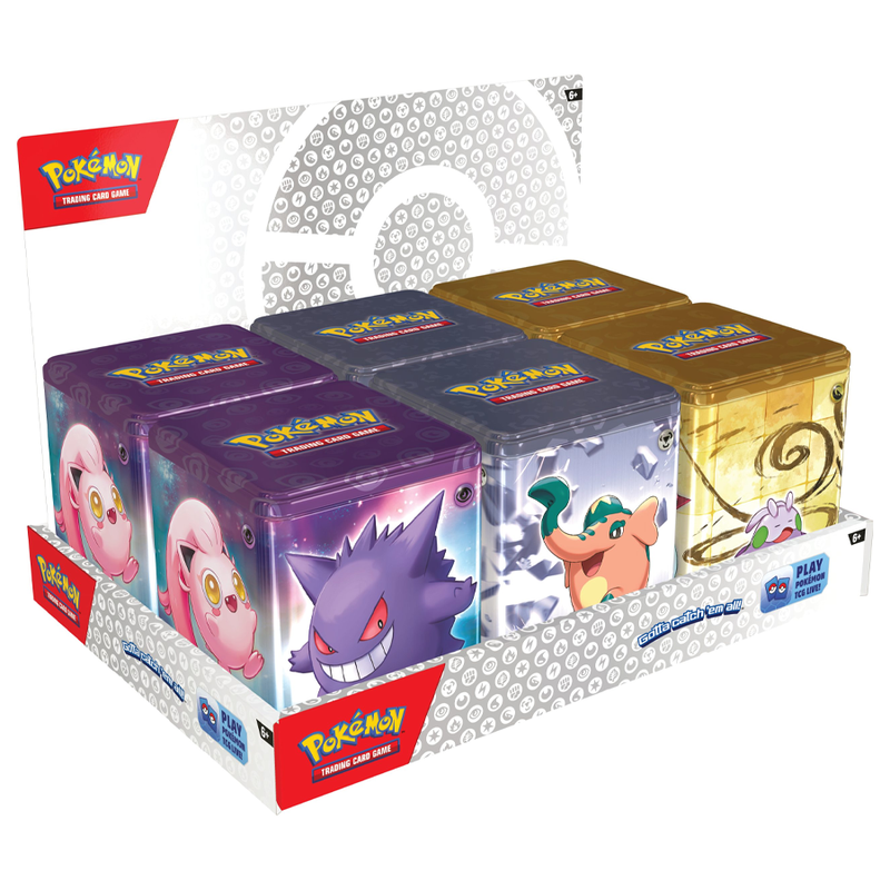 Pokmon TCG: Pokemon Stacking Tin: Psychic-Dragon-Metal Pokmon TCG: Pokemon Stacking Tin: Psychic-Dragon-Metal