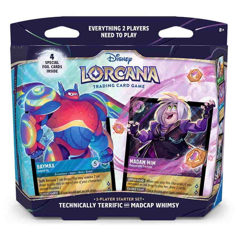 Lorcana TCG: Two Player Starter Set: Technically Terrific and Madcap Whimsy