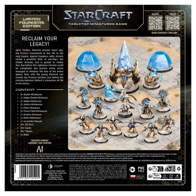 StarCraft The Miniatures Game: Protoss: Starter Set: Founders Edition