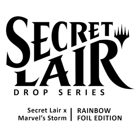 Magic the Gathering: Secret Lair x Marvel: Storm - Rainbow Foil