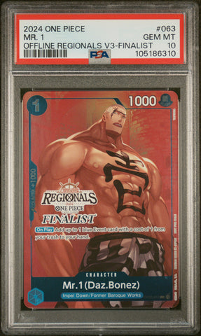 PSA GEM MT 10 Mr. 1 [Offline Regionals Pack 2024 Vol.3] - 105186310