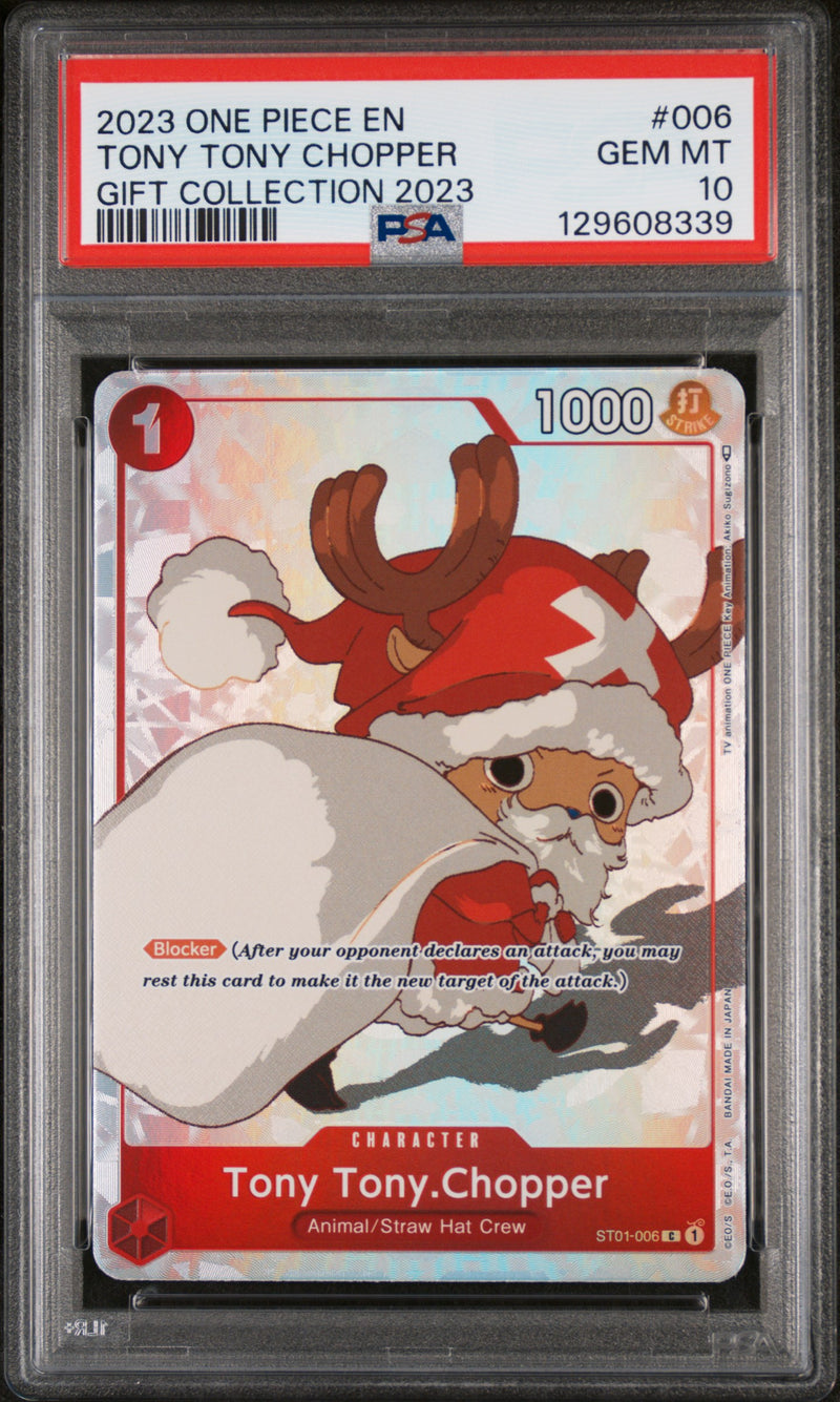 PSA GEM MT 10 Tony Tony Chopper [Gift Collection 2023] - 129608339