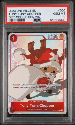 PSA GEM MT 10 Tony Tony Chopper [Gift Collection 2023] - 129608339