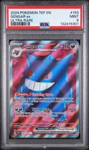 PSA MINT 9 Gengar Ex (193/162) [Tef En-Temporal Forces] - 132415301