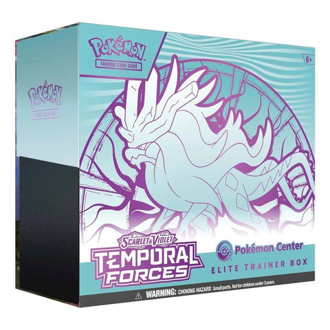 Pokémon TCG: Temporal Forces: Elite Trainer Box (Walking Wake) - Pokemon Center Edition