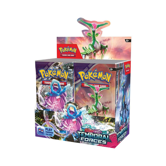Pokémon TCG: Temporal Forces: Booster Display