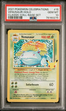 PSA GEM MT 10 Venusaur-Holo (15/102) [Celebrations Classic Collection] - 78160275