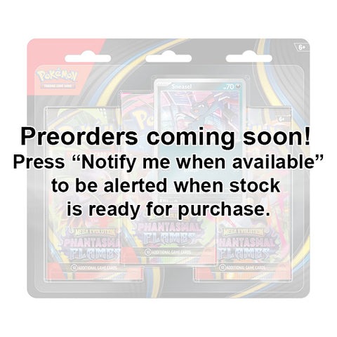 Pokémon TCG: Phantasmal Flames: Three-Booster Blister