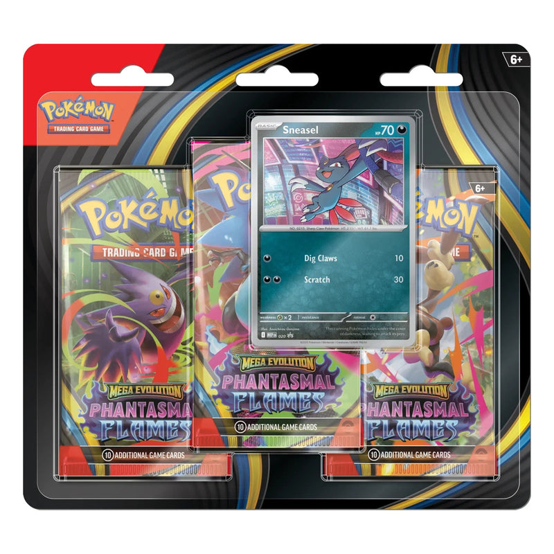 Pokémon TCG: Phantasmal Flames: Three-Booster Blister