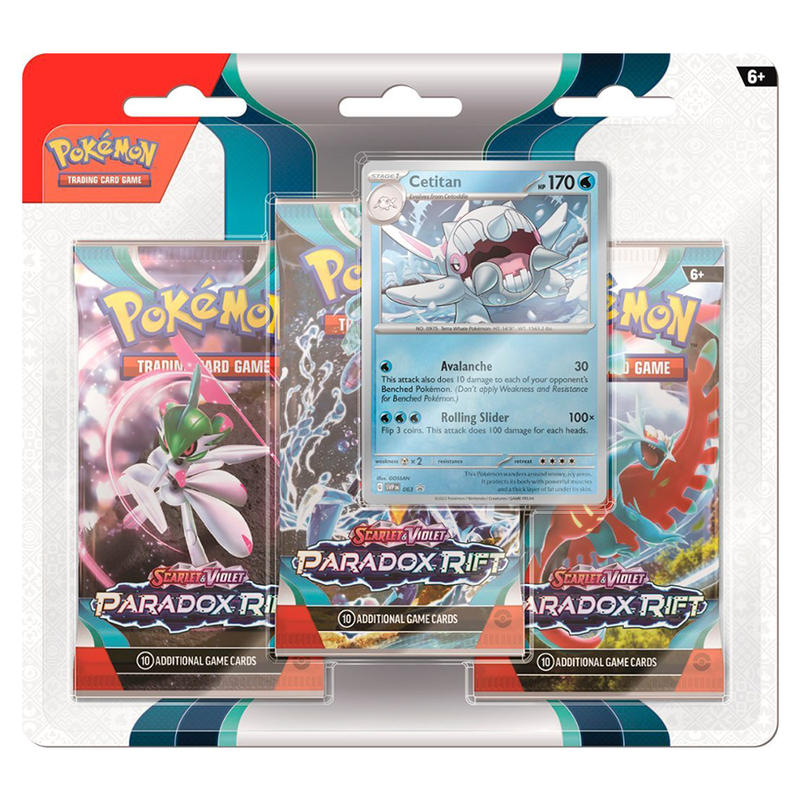 Pokémon TCG: Paradox Rift: Three-Booster Blister