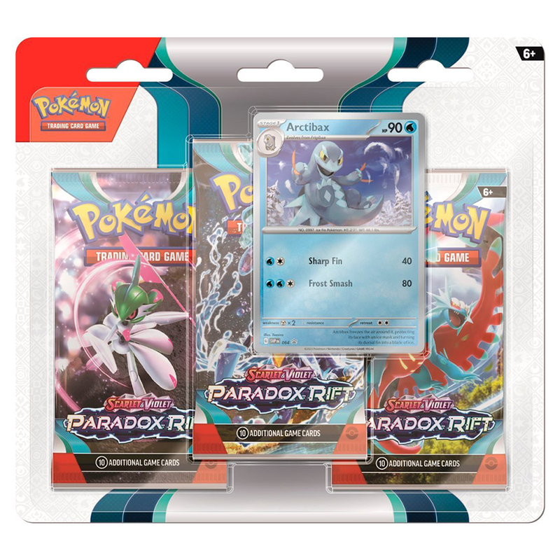 Pokémon TCG: Paradox Rift: Three-Booster Blister