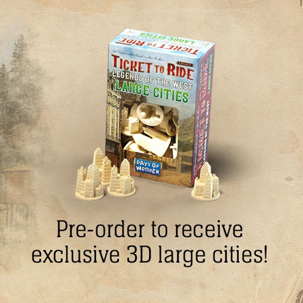 Ticket to Ride Legacy: Legends of the West + Promo