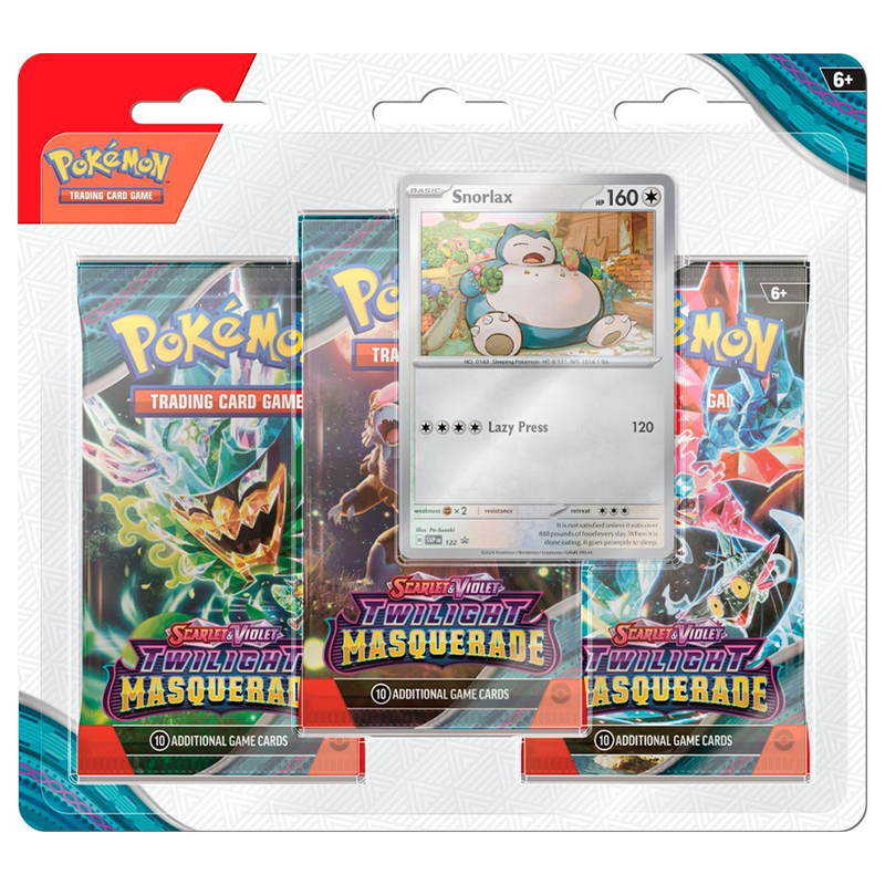 Pokmon TCG: Twilight Masquerade: Three-Booster Blister Pokmon TCG: Twilight Masquerade: Three-Booster Blister
