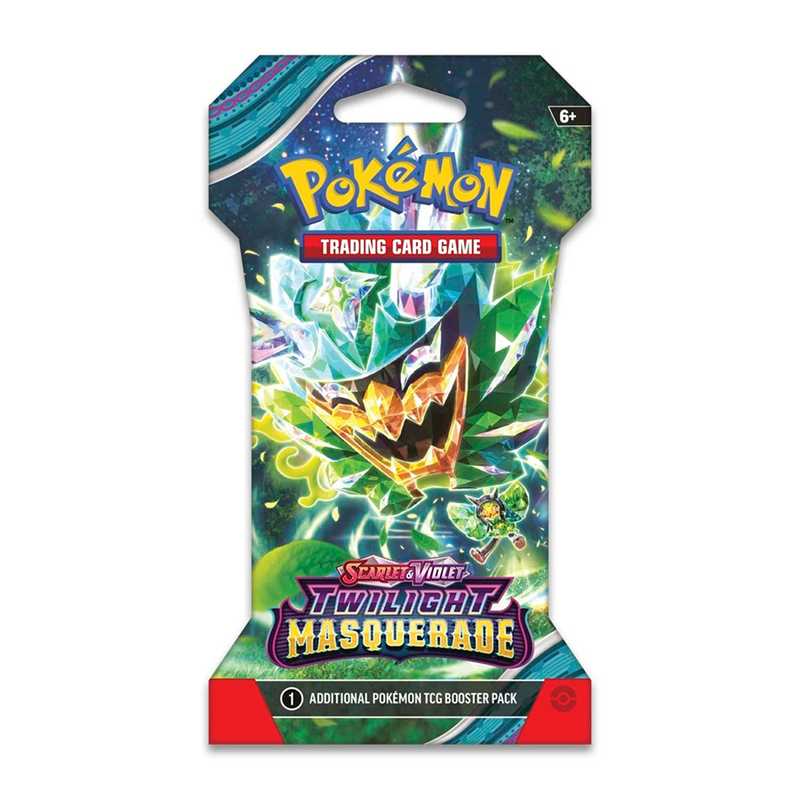 Pokmon TCG: Twilight Masquerade: Sleeved Booster Master Carton (144ct Pokmon TCG: Twilight Masquerade: Sleeved Booster Master Carton (144ct