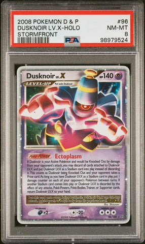 PSA NM-MT 8 Dusknoir LV.X (96/100) [Diamond & Pearl: Stormfront] - 98979524