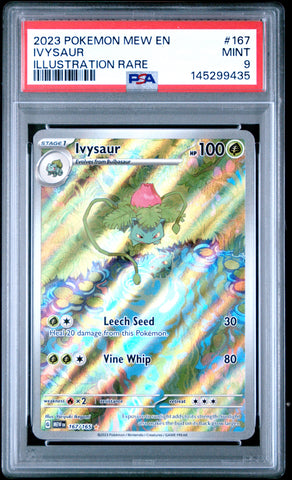 PSA MINT 9 Ivysaur(167/165) [Mew En-151] - 145299435