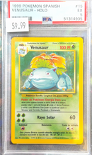PSA EX 5 Venusaur-Holo (15/102) [Spanish] - 51314935