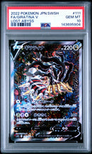 PSA GEM MT 10 Giratina V (111/100) [Japanese Sword & Shield Lost Abyss] - 143695904