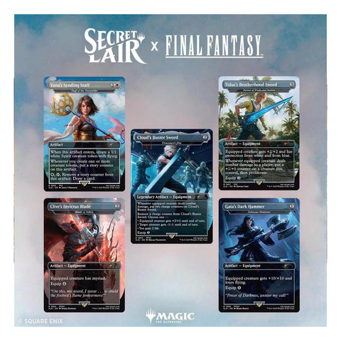 Magic the Gathering: Secret Lair x FINAL FANTASY: Weapons