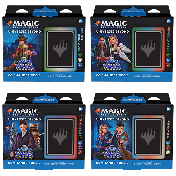 Magic The Gathering: Doctor Who: Commander Decks