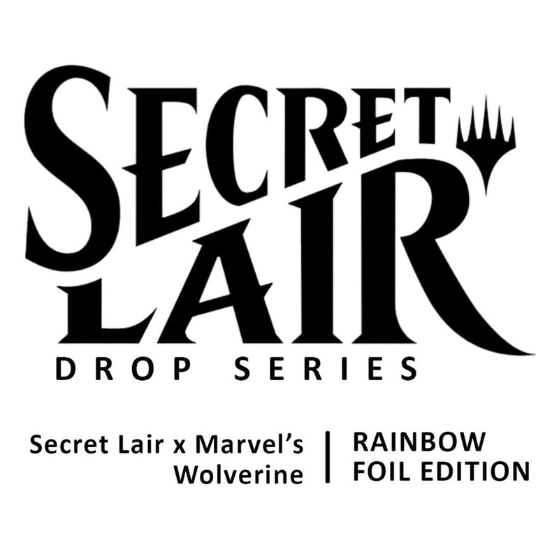 Magic the Gathering: Secret Lair x Marvel: Wolverine: Rainbow Foil Edition