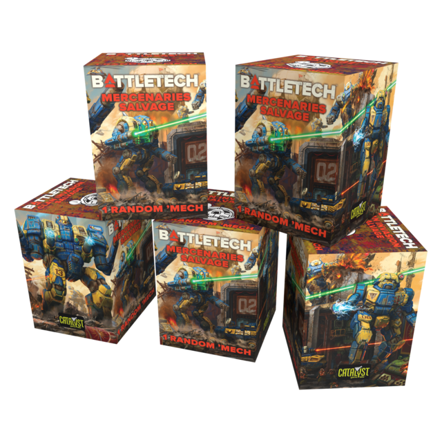 Battletech: Mercenaries: Salvage Boxes: BattleMechs