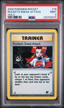PSA MINT 9 Rocket'S Sneak Attack (16/82) [Rocket] - 129740915