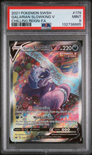 PSA MINT 9 Galarian Slowking V (179/198) [Sword & Shield: Chilling Reign] - 132738885