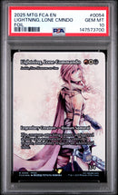 PSA GEM MT 10 Lightning, Lone Cmndo[Magic The Gathering Final Fantasy Through The Ages] - 147573700