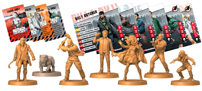 Zombicide: The Boys: Character Packs