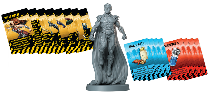 zombicide character card sleeves Zombicide: The Boys: Character Packs