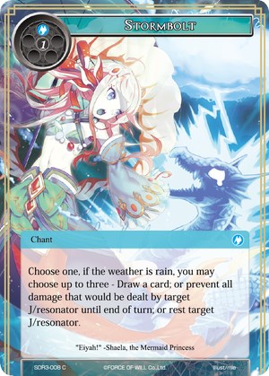 Stormbolt (SDR3-008) [Starter Deck: Reiya Cluster]