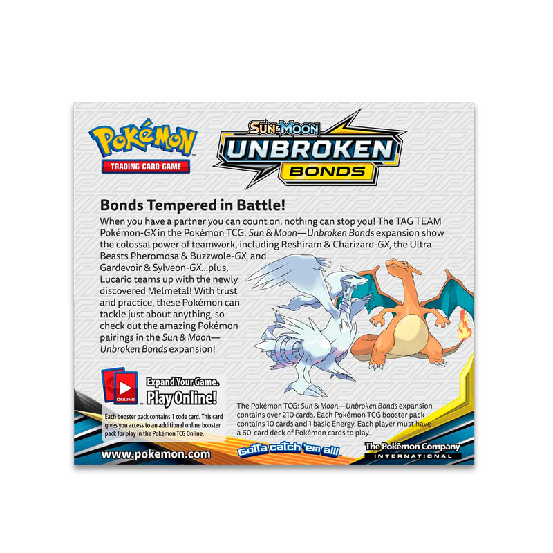 Pokémon TCG: Unbroken Bonds: Booster Display