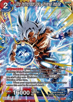 dragon ball super card game instinct surpassed Ultra Instinct Son Goku, Universal Impulse (Starter Deck