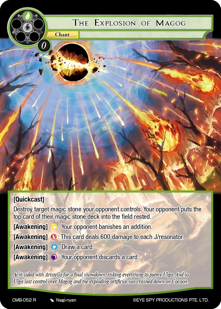 The Explosion of Magog (CMB-052 R) [Crimson Moon's Battleground]